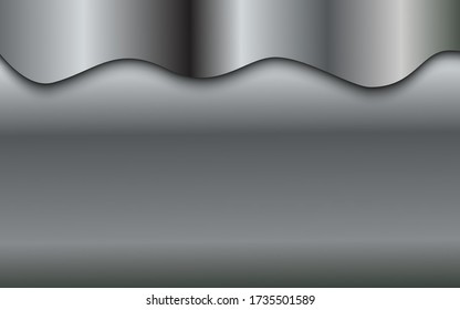 White and gold textile background