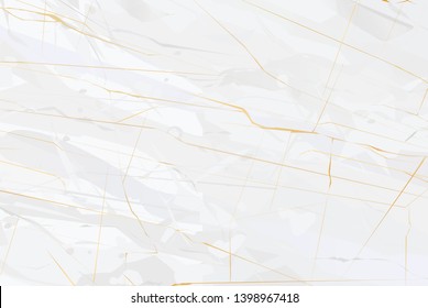 White golden Marble background vector art texture illustration