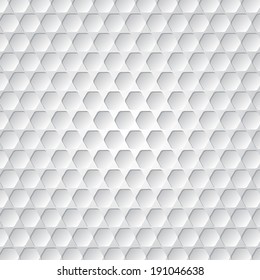 White Golf Ball Texture Seamless Pattern. Vector.