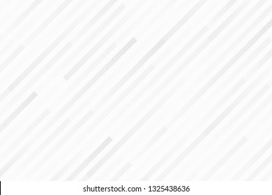 White gradation stripe line background, Abstract monochrome elegant geometric backdrop, Vector illustration
