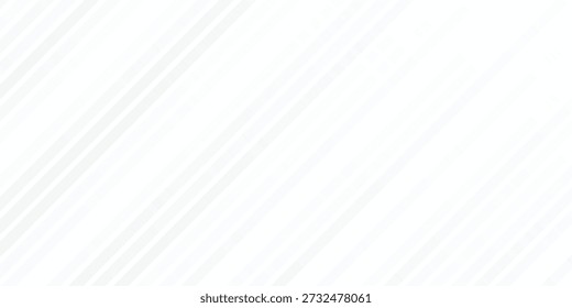 White gradation stripe line background, Abstract monochrome elegant geometric backdrop, Vector illustration