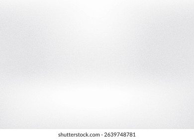 White gradient background. Abstract studio presentation product. Vector illustration.