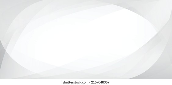 White gradient background space design concept. Decorative web layout or poster, banner.