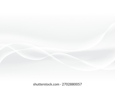 White gradient blurred colored abstract background. Smooth transitions colors. Colorful gradient. Use for background, web, template, presentation, cover.	