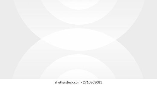 White gradient circles arranged in a seamless overlapping composition, perfect for modern branding and technology themes.