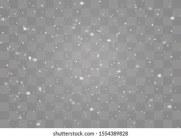White gradient decorative element.vector illustration. Snow and wind on a transparent background.  winter and snow with fog.