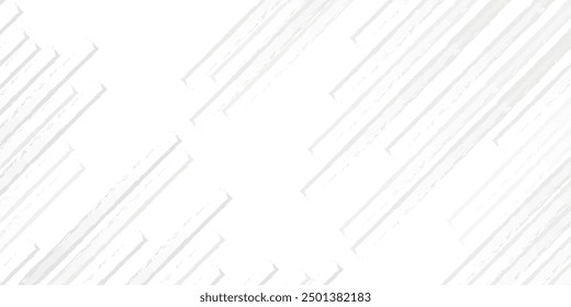 White gradient diagonal lines background, Elegant abstract monochrome geometric background, Vector illustration. eps10.