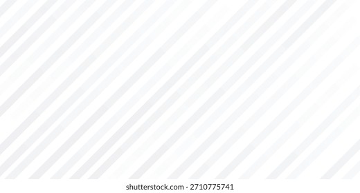 Fondo blanco de la línea de la raya diagonal del gradiente, telón de fondo geométrico elegante monocromático Abstractas, Ilustración vectorial.