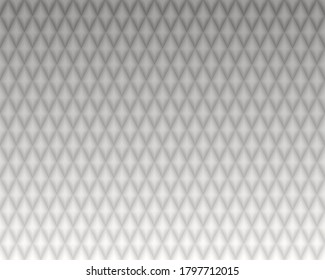 White gradient geometric background in origami style. White vector polygonal rectangles illustration. Bright abstract rhombus mosaic background for design, business, print, web. Seamless pattern.