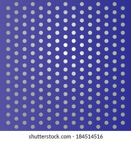 white gradient pulka dots on dark blue gradient background - concept illustration art