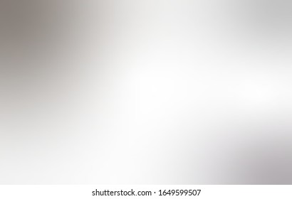 White gradient vector background. Abstract silver wallpaper texture. Grey illustration style. Template for website design and social media advertising.