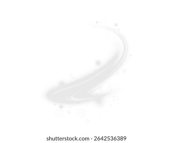 White, gradient, wave, abstract, transparent lines create a fluid PNG Overlay. PNG effect features futuristic glow, smooth motion, and dynamic shapes for modern digital designs.