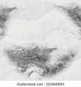 White Grain Science. Grey Gray Ink Background. Grey White Vector Splash. Light Science Pattern. Grey Tile Paint. Light Seamless Background. White Grey Color Repeat Wall. Modern Seamless Template.