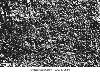 White grainy texture isolated on black background. Distress overlay textured. Grunge design elements. Vector illustration,eps 10.