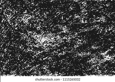 White grainy texture isolated on black background. Distress overlay textured. Grunge design elements. Vector illustration,eps 10.