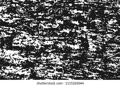White grainy texture isolated on black background. Distress overlay textured. Grunge design elements. Vector illustration,eps 10.