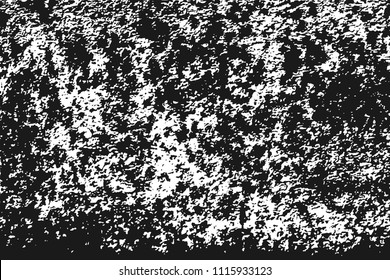 White grainy texture isolated on black background. Distress overlay textured. Grunge design elements. Vector illustration,eps 10.