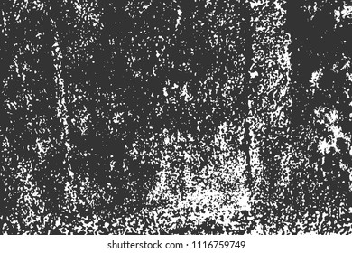 White grainy texture isolated on black background. Distress overlay textured. Grunge design elements. Vector illustration,eps 10.
