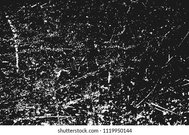 White grainy texture isolated on black background. Distress overlay textured. Grunge design elements. Vector illustration,eps 10.