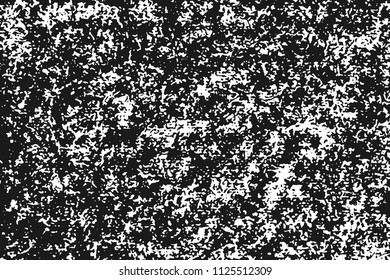 White grainy texture isolated on black background. Distressed overlay textured. Grunge design elements. Vector illustration,eps 10.