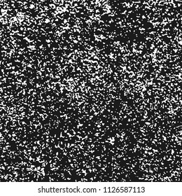 White grainy texture isolated on black background. Distressed overlay textured. Grunge design elements. Vector illustration,eps 10.