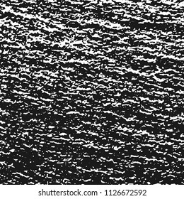 White grainy texture isolated on black background. Distressed overlay textured. Grunge design elements. Vector illustration,eps 10.