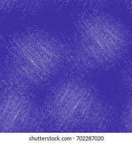White grainy texture isolated on blue background. Distress overlay textured. Grunge design elements. Vector illustration,eps 10