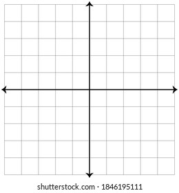 Papel de gráfico blanco con líneas negras y líneas negras de xy