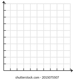 White graph paper with black lines and black xy lines