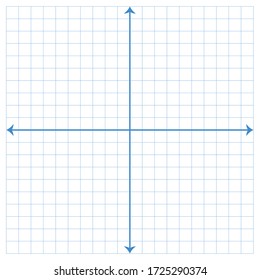 White Graph Paper Blue Line X Stock Vector (Royalty Free) 1725290374 ...