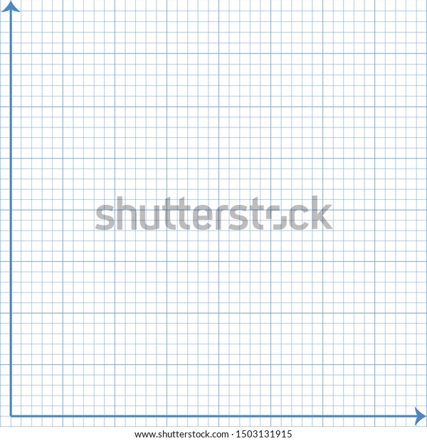 white graph paper blue line with x axis y axis