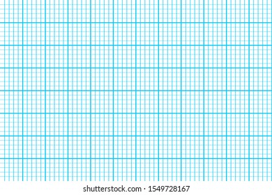 White graph paper with blue lines