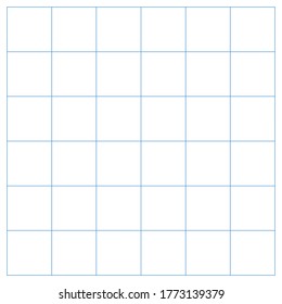 White graph paper with blue lines