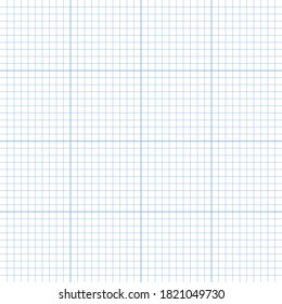 Papel gráfico blanco y líneas azules