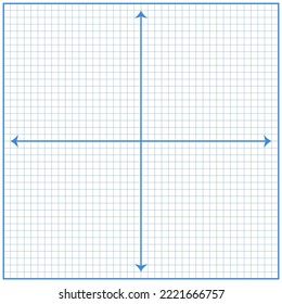 Whitepaper, blaue Linien mit blauen Linien x und y, Gitter