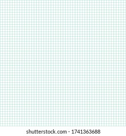 White graph paper with green lines