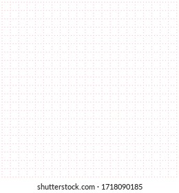 Papel gráfico blanco con patrón de punto rojo