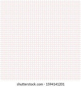 White graph paper with red lines