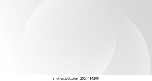 Weißes, graues, abstraktes Hintergrunddesign. Verwendung für Postervorlage, Banner.