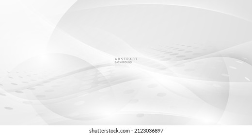 white and gray abstract background modern design vector illustration