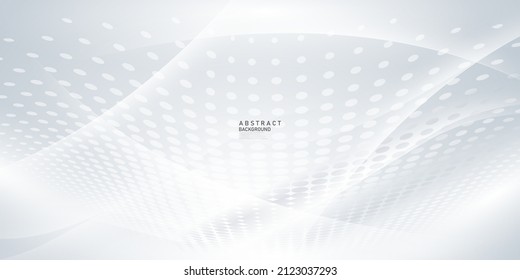 white and gray abstract background modern design vector illustration