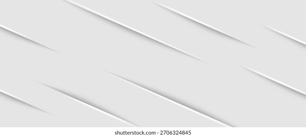 Fondo abstracto blanco y gris. Abstractas patrón de pliegue suave de fondo. Fondo de Vector pálido claro.

