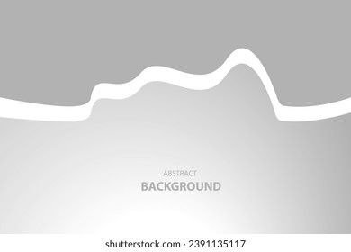 White and gray abstract background with space for text and message. template design