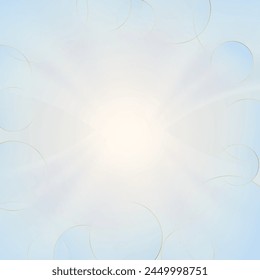 White and gray abstract background. Vector illustration. 