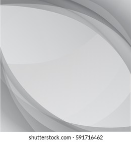 White and Gray abstract dot background vector
