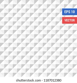 White, gray, abstract geometric background, vector from triangle, vector illustration, vector pattern triangular template