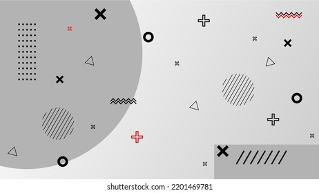 white gray abstract geometric background