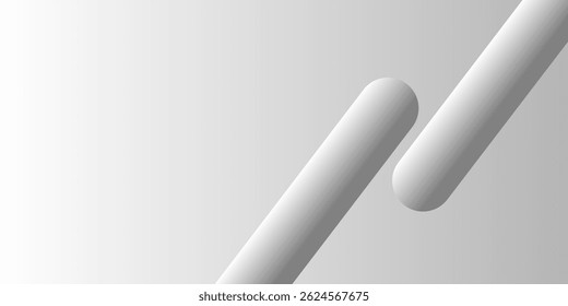 Forma líquida geométrica abstracta gris blanca, Vector
