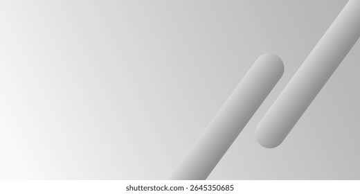 weiße graue abstrakte geometrische Flüssigkeitsform, Vektorgrafik