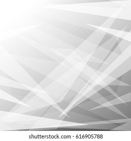 white gray  abstract geometric vector background